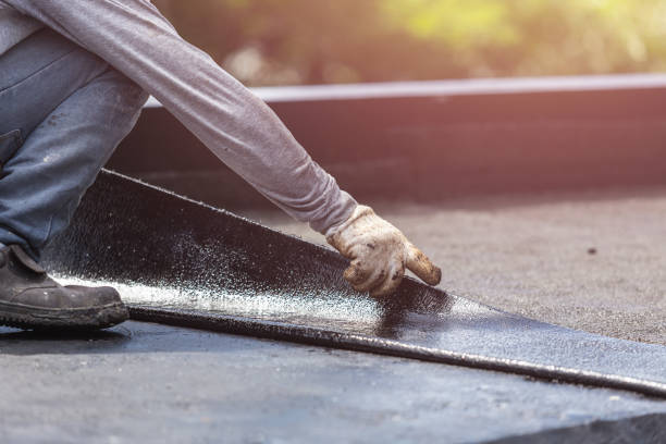 Professional Emergency Waterproofing technician working in Northfield, NJ